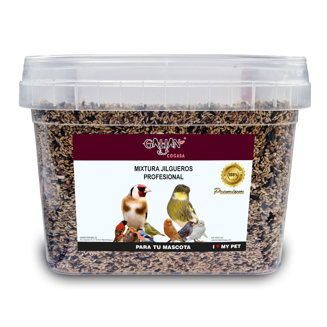 MIXTURA JILGUEROS PROFESIONAL CUBO 5 KG