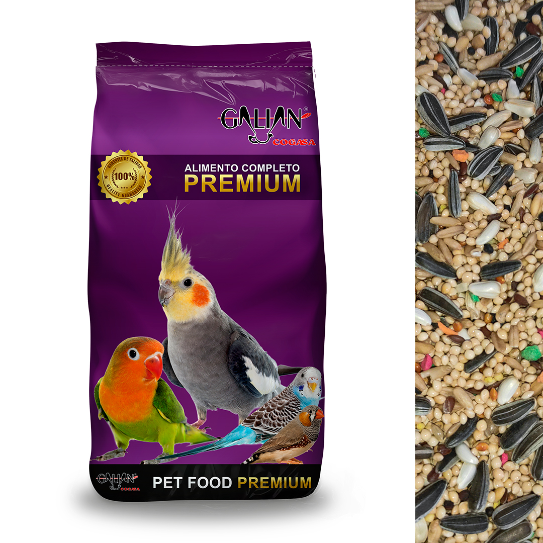 MIXTURA NINFAS Y AGAPORNIS NORMAL 20KG
