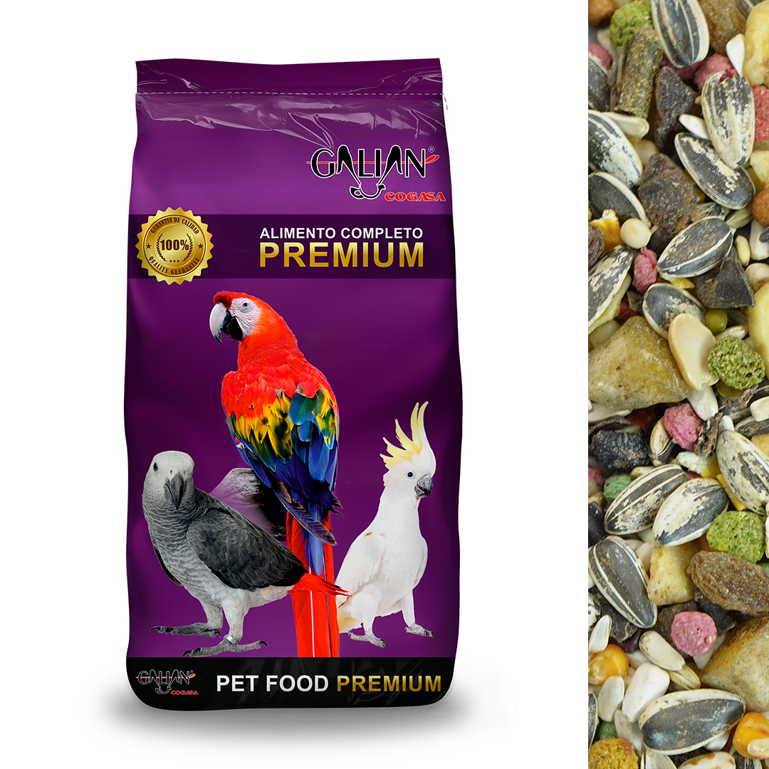 MIXTURA LOROS PROFESIONAL FRUTAS 20 KG