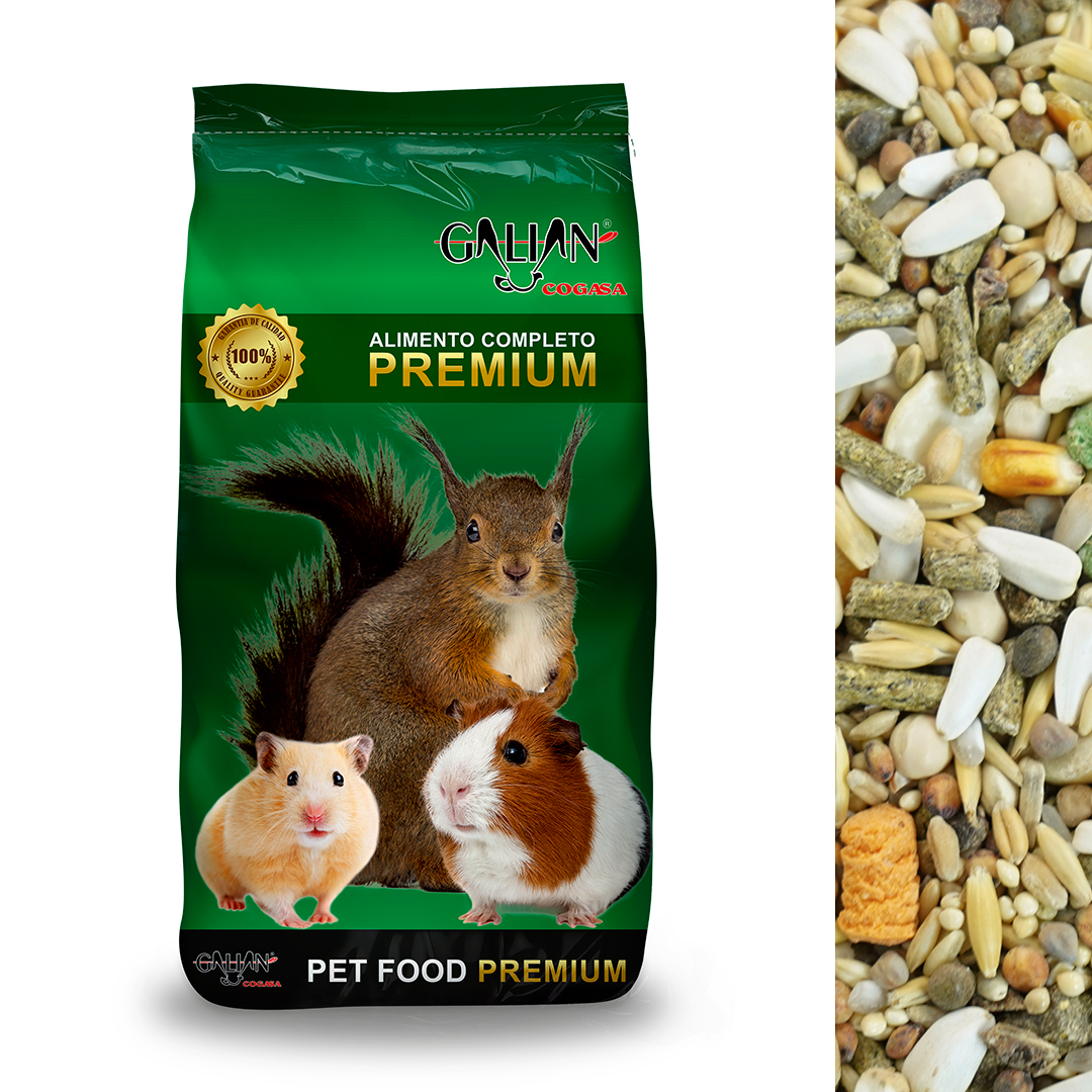 MIXTURA HAMSTER Y ARDILLAS 20 KG