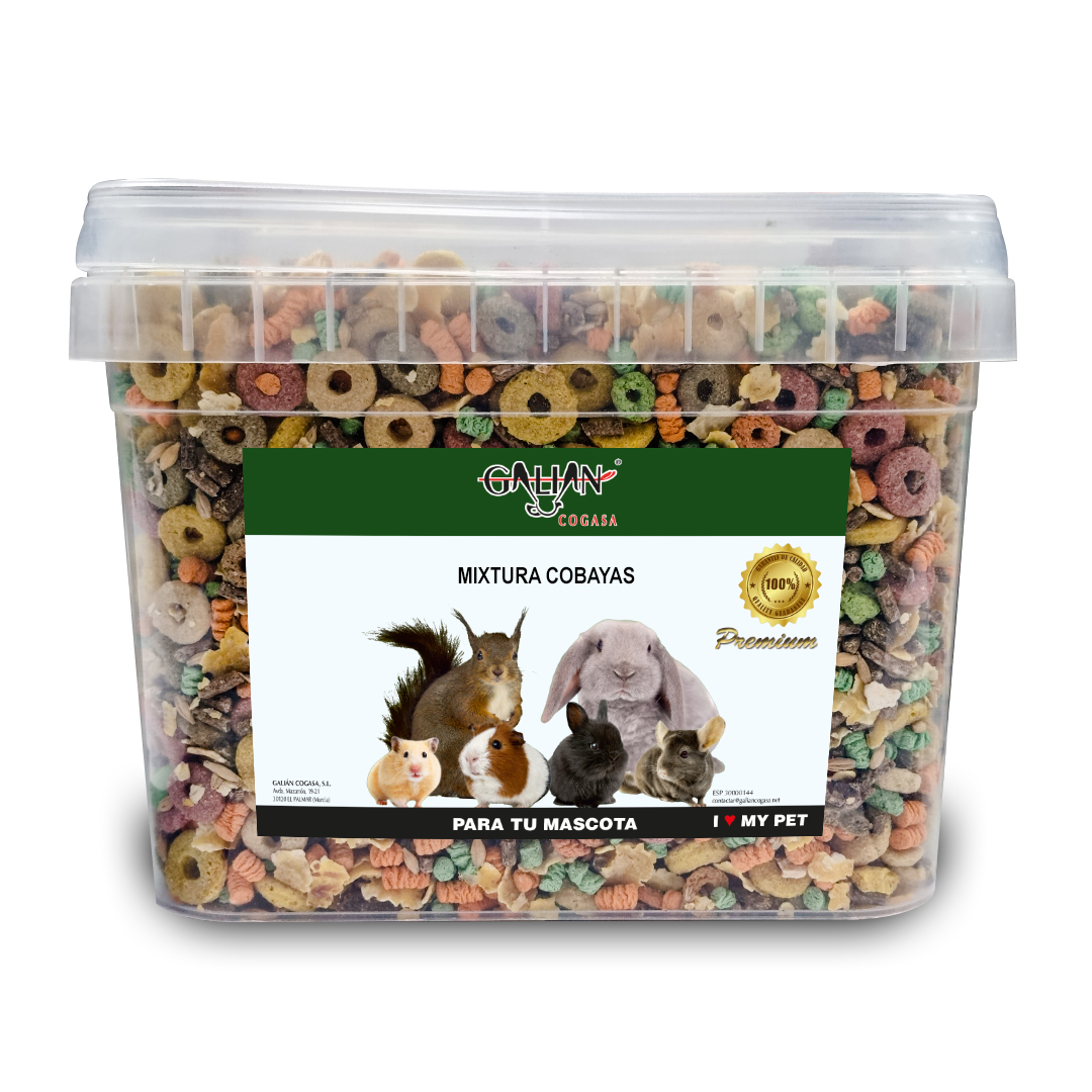 MIXTURA COBAYAS GALIAN 4 KG CUBO