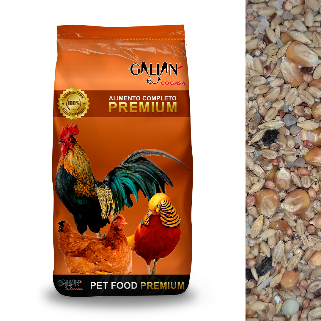 MIXTURA GALLO INGLES CRIA Y MUDA 20 KG
