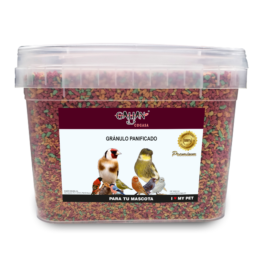GRANULO PANIFICADO PEQUEÑO CUBO 3400 GR