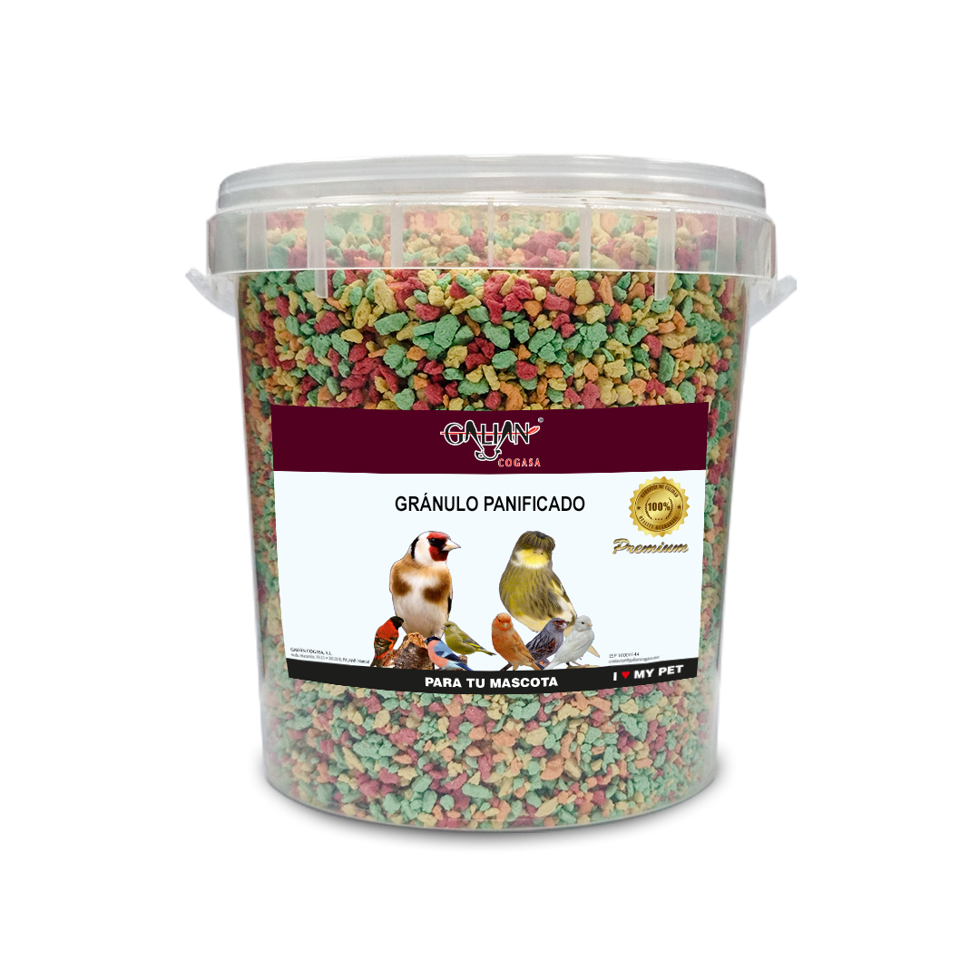 GRANULO PANIFICADO PEQUEÑO CUBO 900GRS