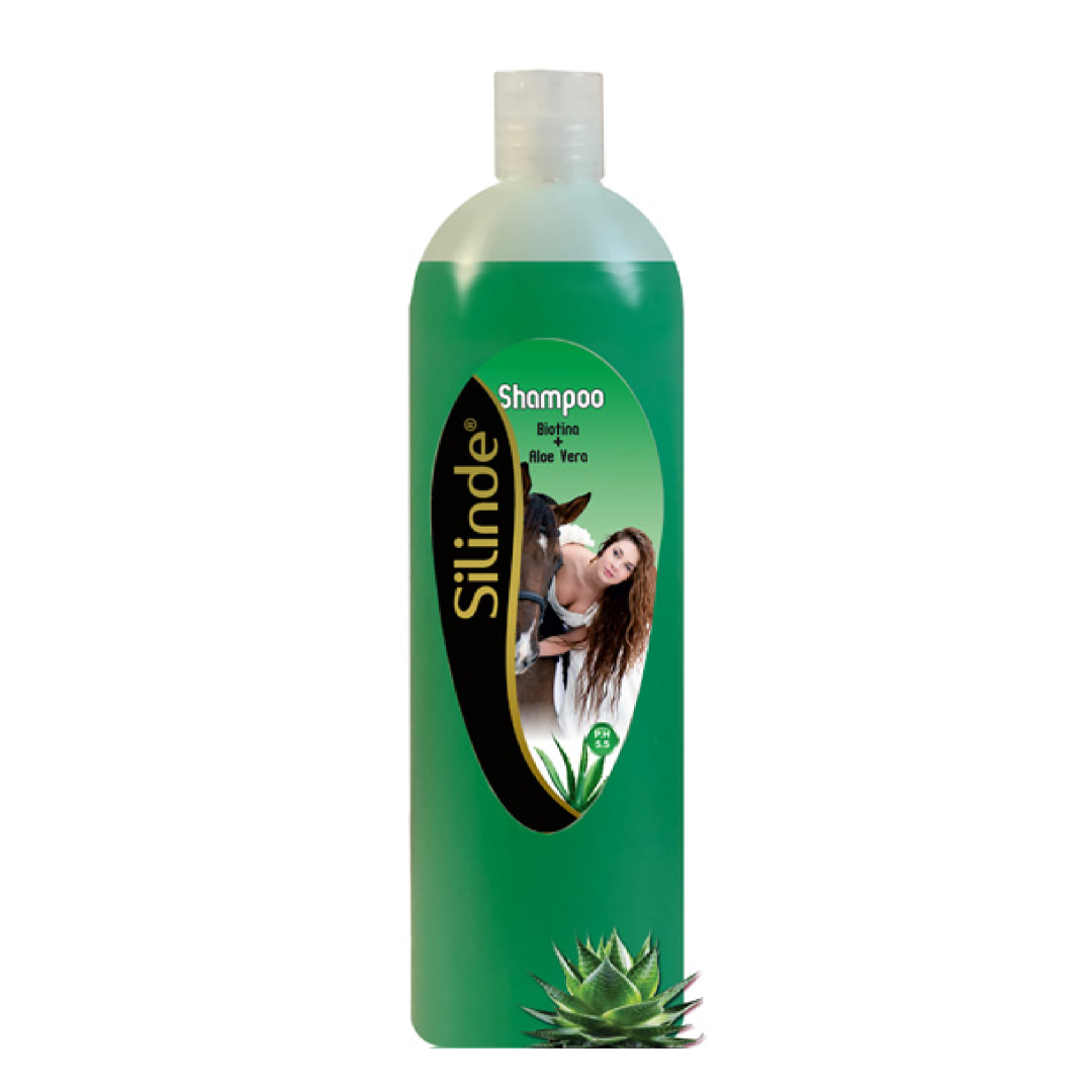 SHAMPOO BIOTINA Y ALOE VERA SILINDE 1L