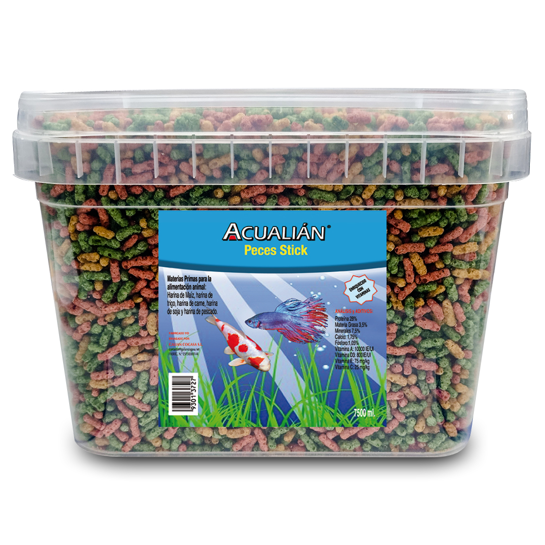 ACUALIAN PECES STICK MIX 7500 ML PROF