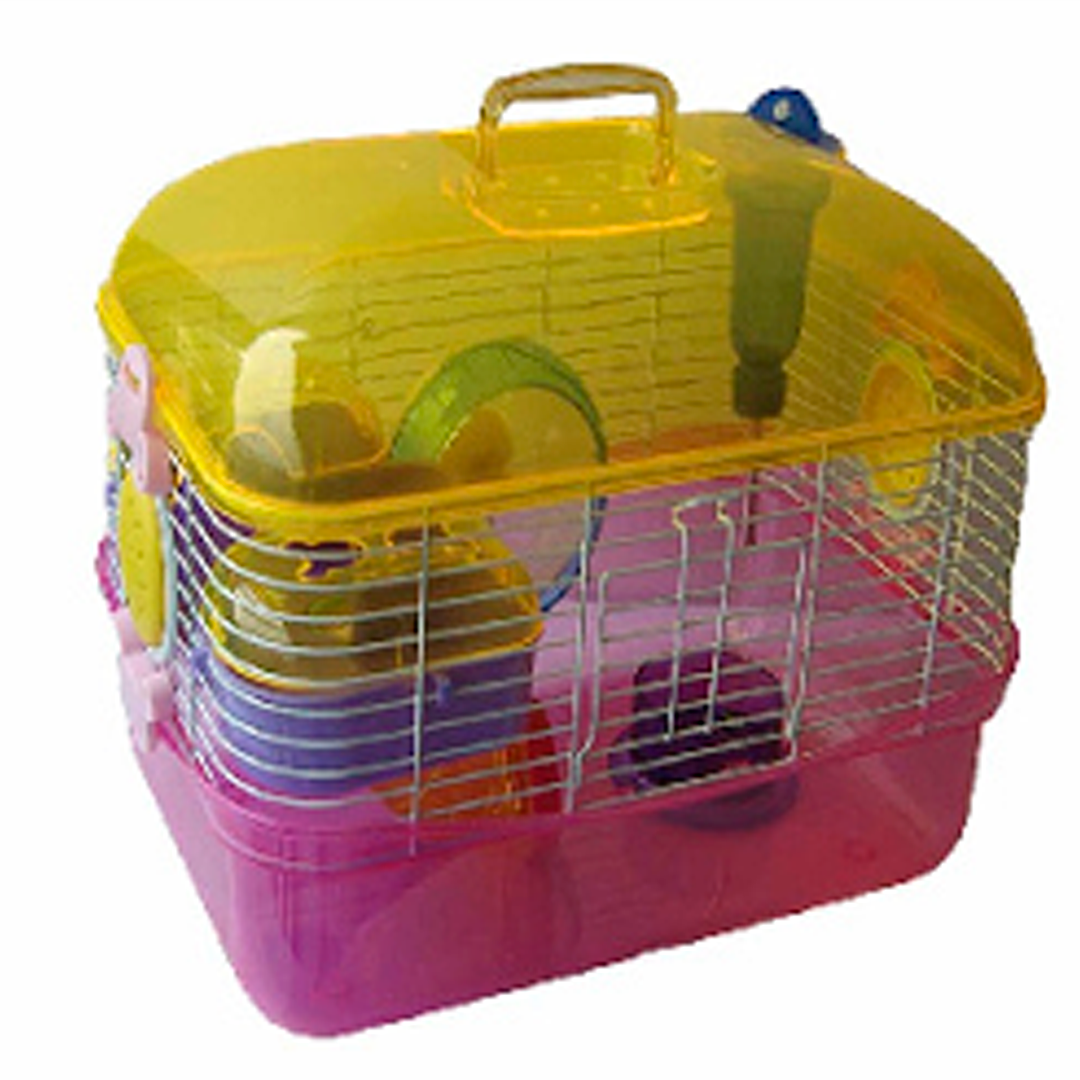 JAULA HAMSTER MOD SENIOR  (40*26*27cm)