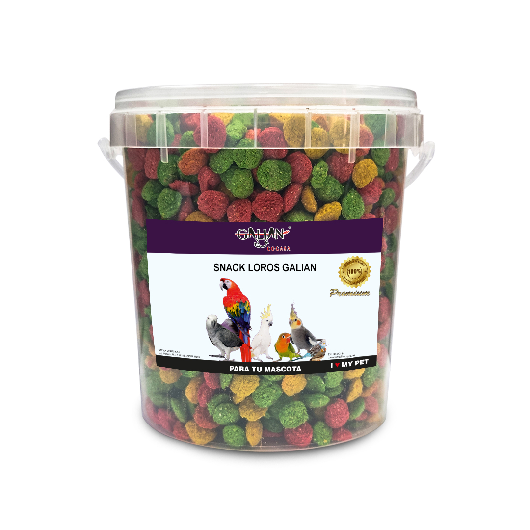 SNACK LOROS GALIAN 820 GR CUBO
