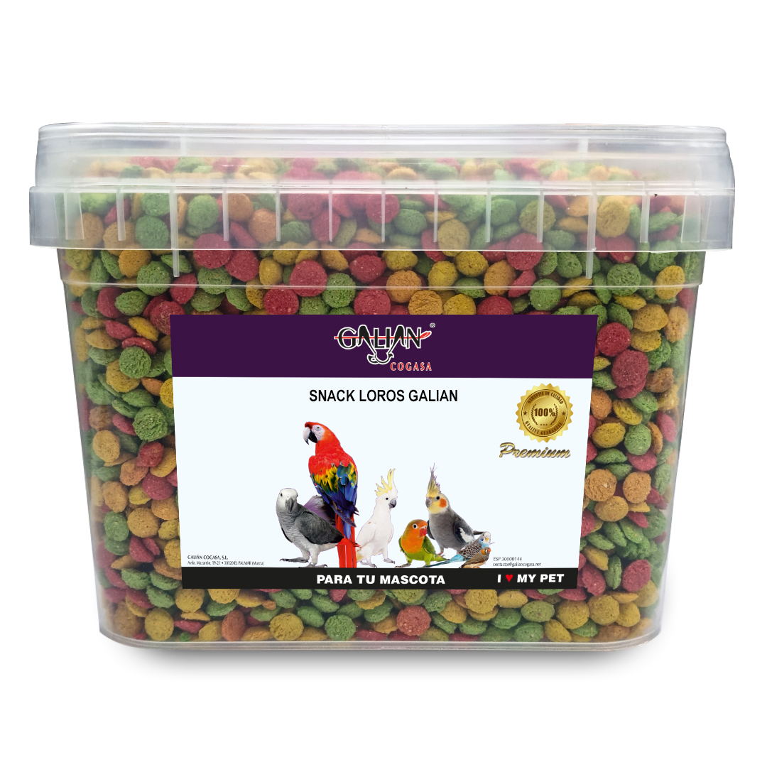 SNACK LOROS GALIAN 4200 GR CUBO