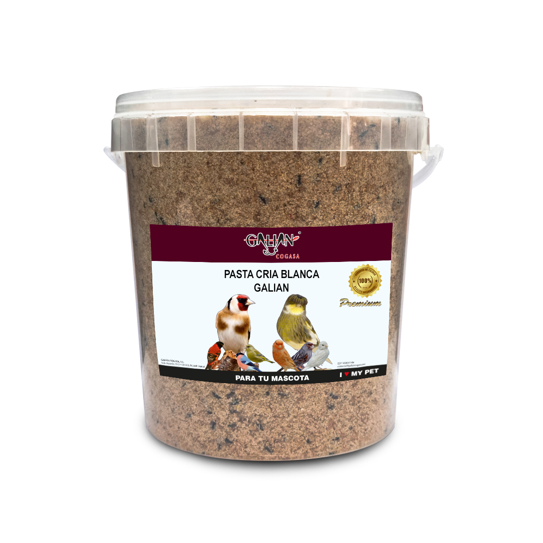 PASTA DE CRIA BLANCA GALIAN 900 GR CUBO