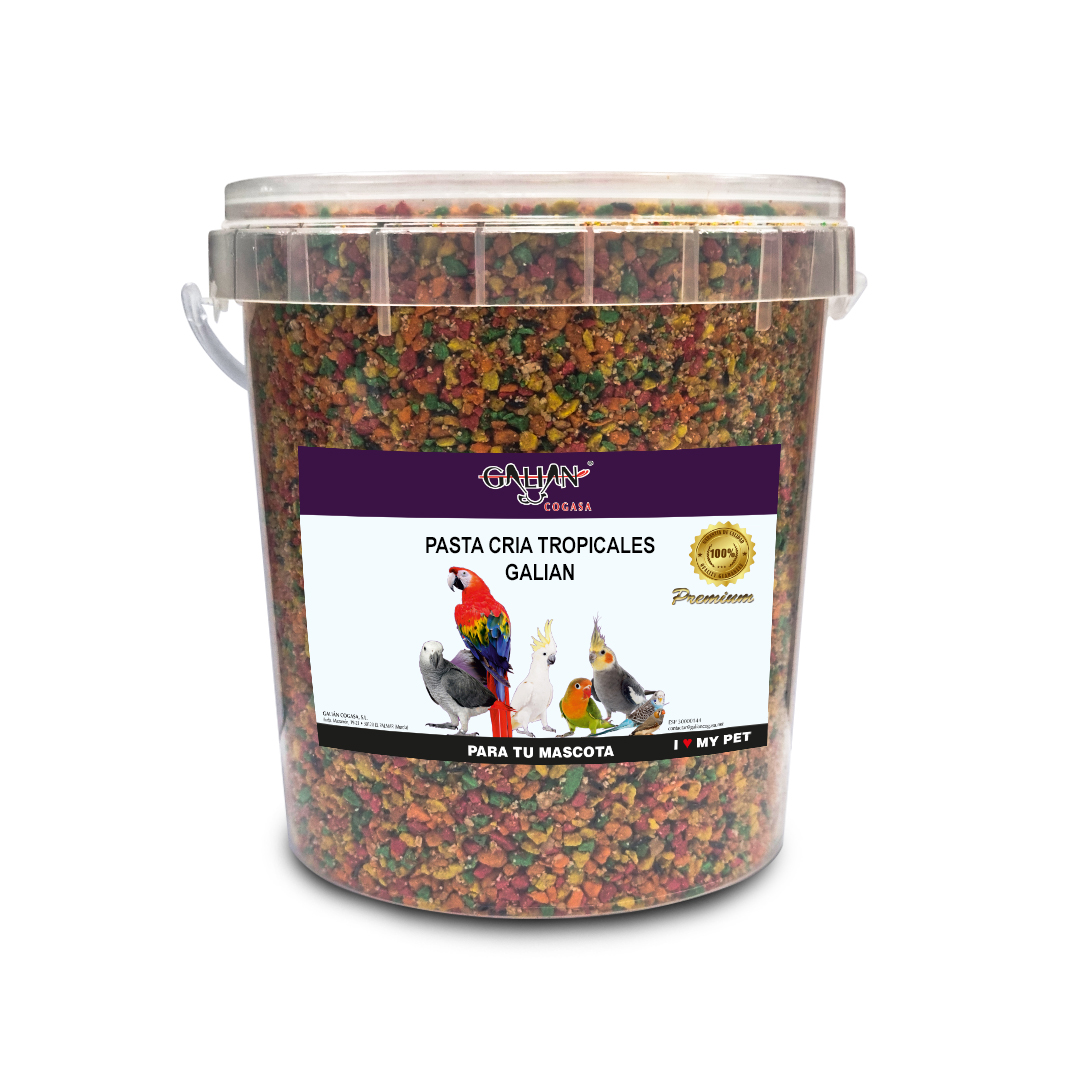 PASTA DE CRIA TROPICALES GALIAN 900 GR C