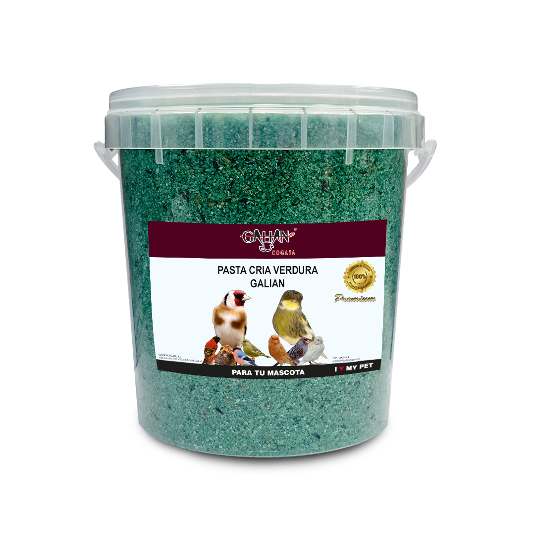 PASTA DE CRIA VERDURAS GALIAN 900 GR. C.