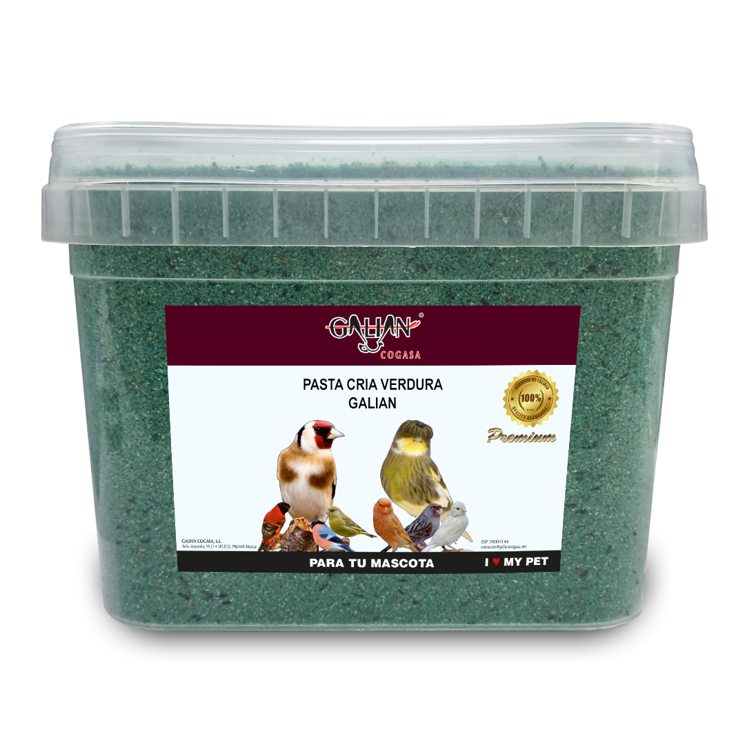 PASTA DE CRIA VERDURAS GALIAN 5K CUBO