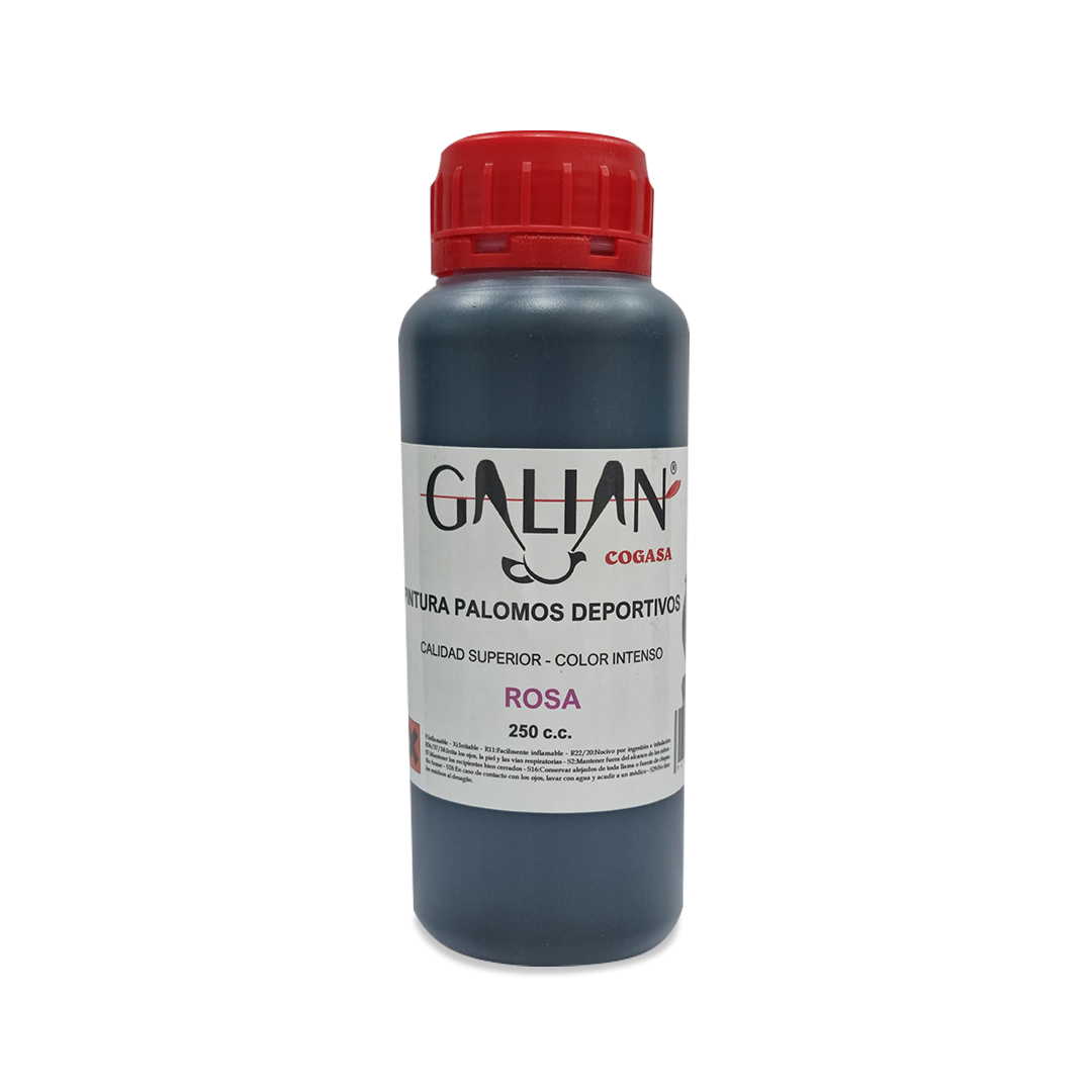 PINTURA PALOMOS ROSA 250 CC GALIAN