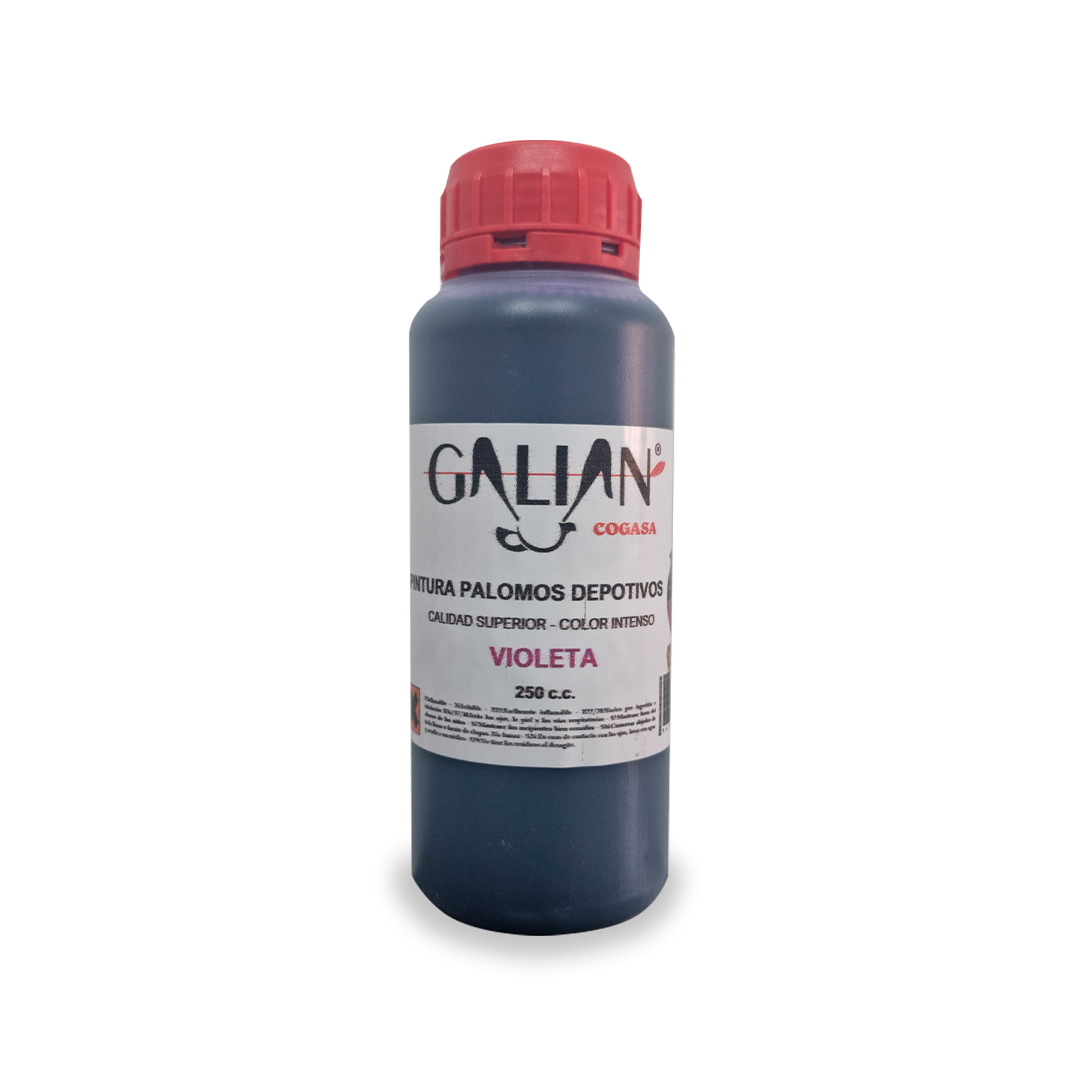 PINTURA PALOMOS VIOLETA 250 CC GALIAN