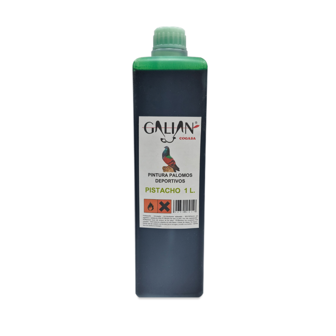 PINTURA PALOMOS PISTACHO 1L GALIAN