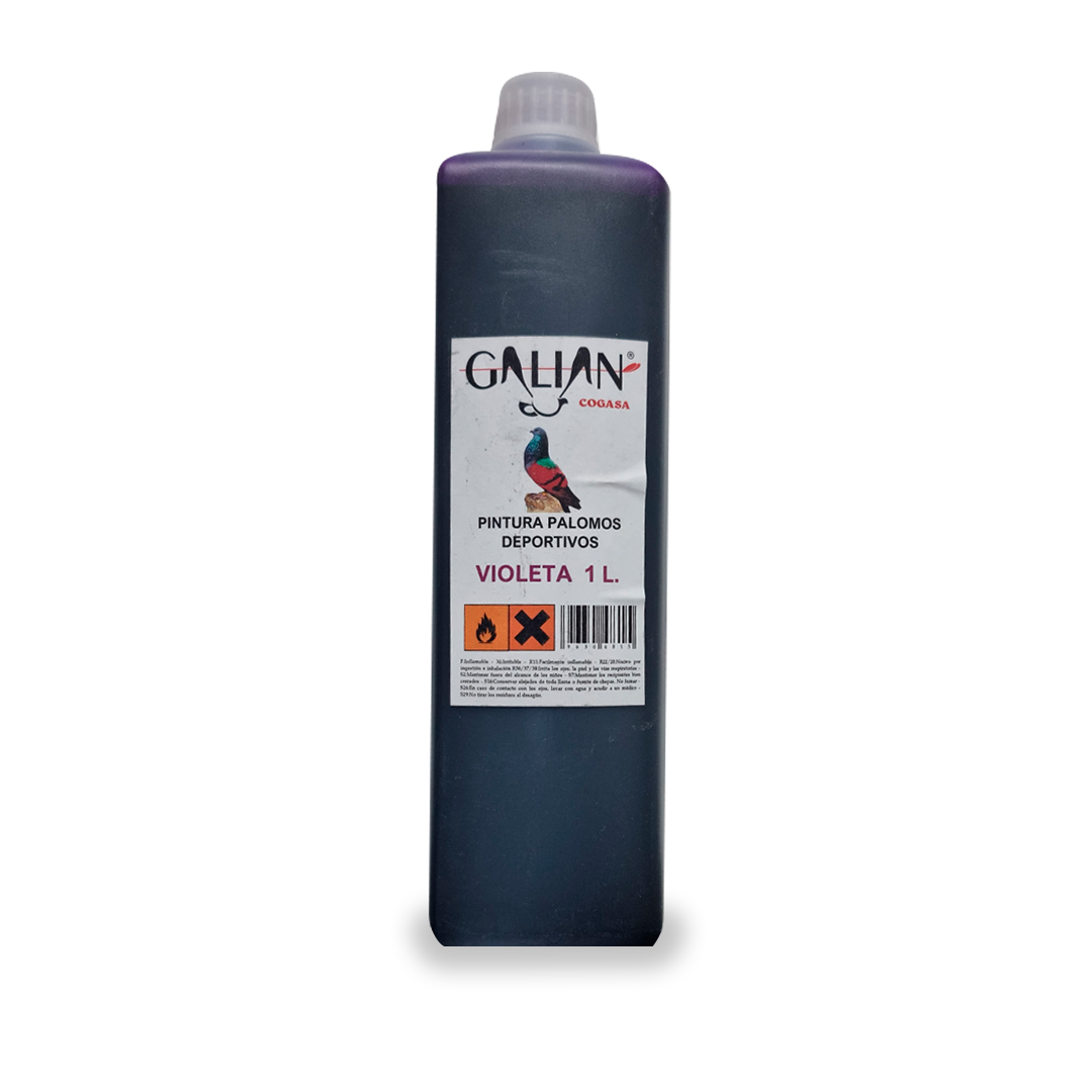 PINTURA PALOMOS VIOLETA 1L GALIAN