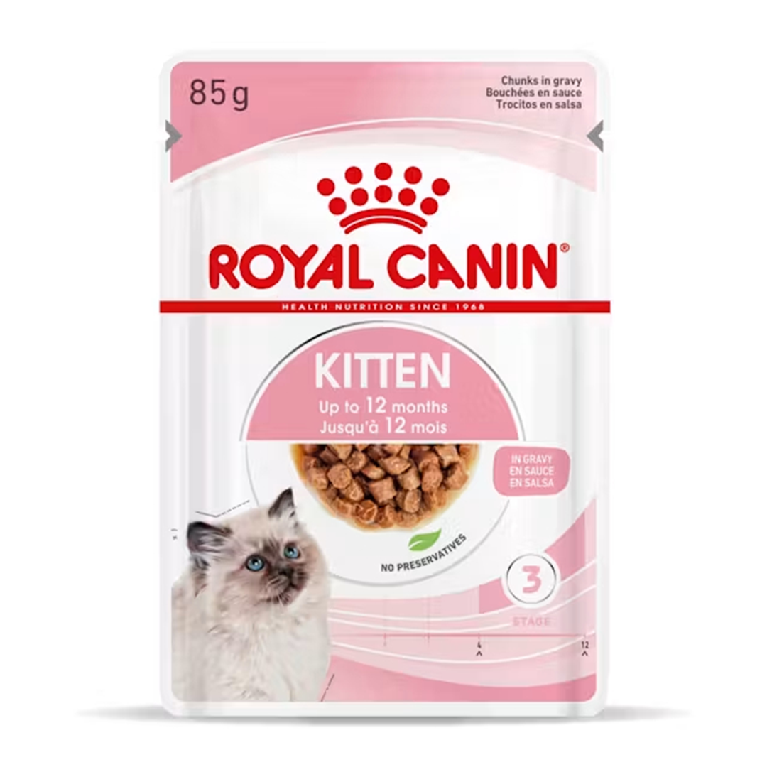 ROYAL CANIN SOBRE KITTEN SALSA 85GR