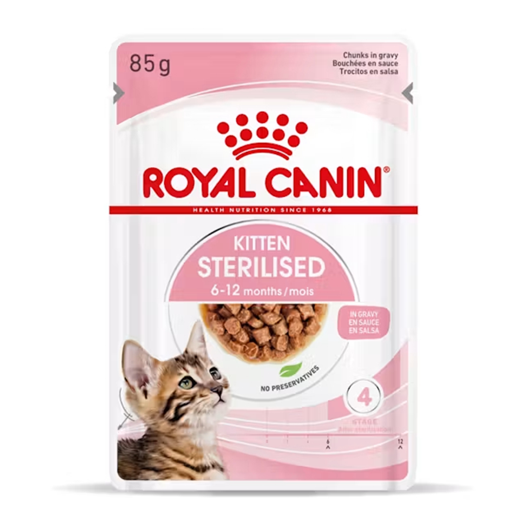 ROYAL CANIN SOBRE KITTEN STERILISED S 85
