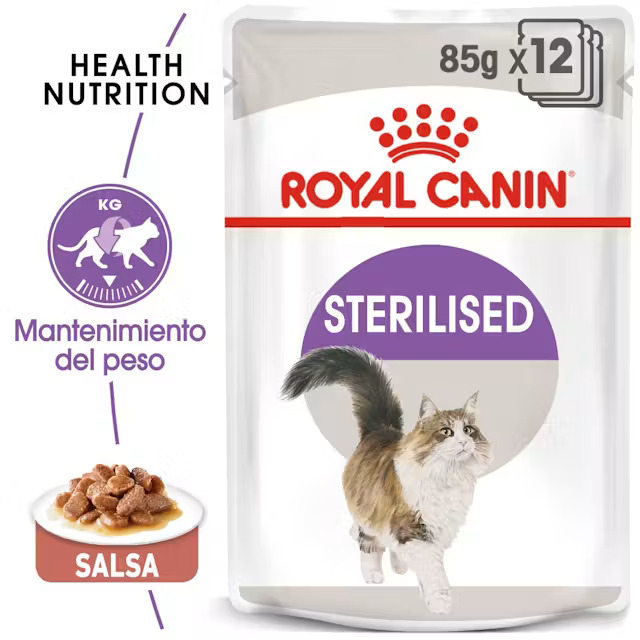 ROYAL CANIN SOBRE STERILISED CAT G 85GR - Imagen 2
