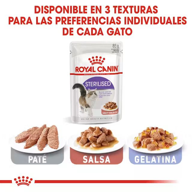 ROYAL CANIN SOBRE STERILISED CAT G 85GR - Imagen 4