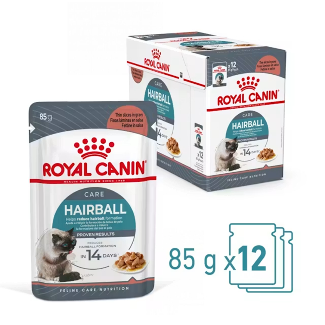 ROYAL CANIN SOBRE HAIRBALL CARE S C 85GR - Imagen 2