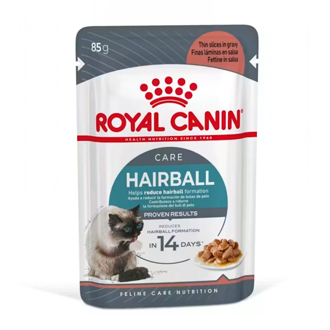 ROYAL CANIN SOBRE HAIRBALL CARE S C 85GR - Imagen 4