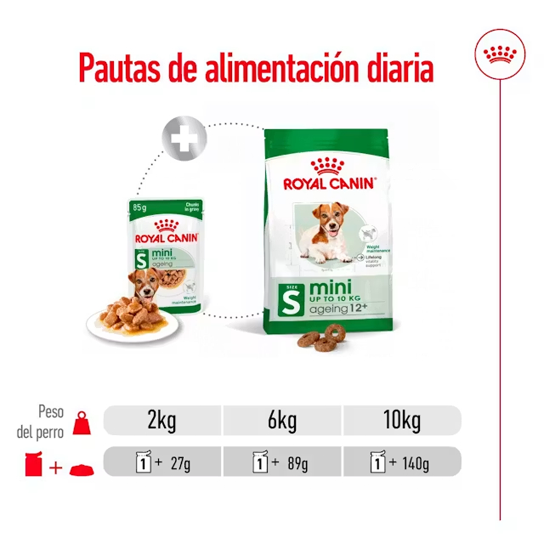 ROYAL CANIN SOBRE MINI AGEING DOG 85GR - Imagen 6