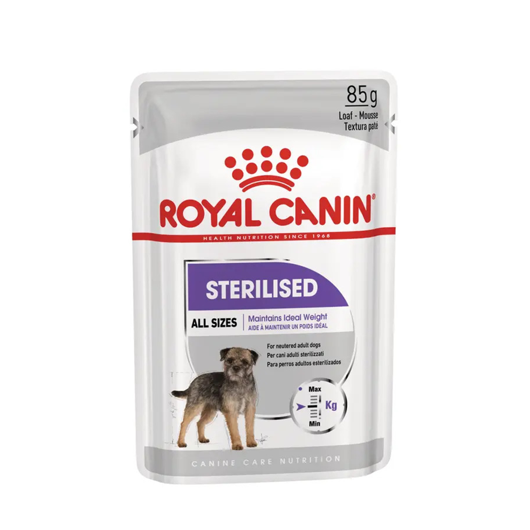 ROYAL CANIN SOBRE STERILISED DOG 85GR