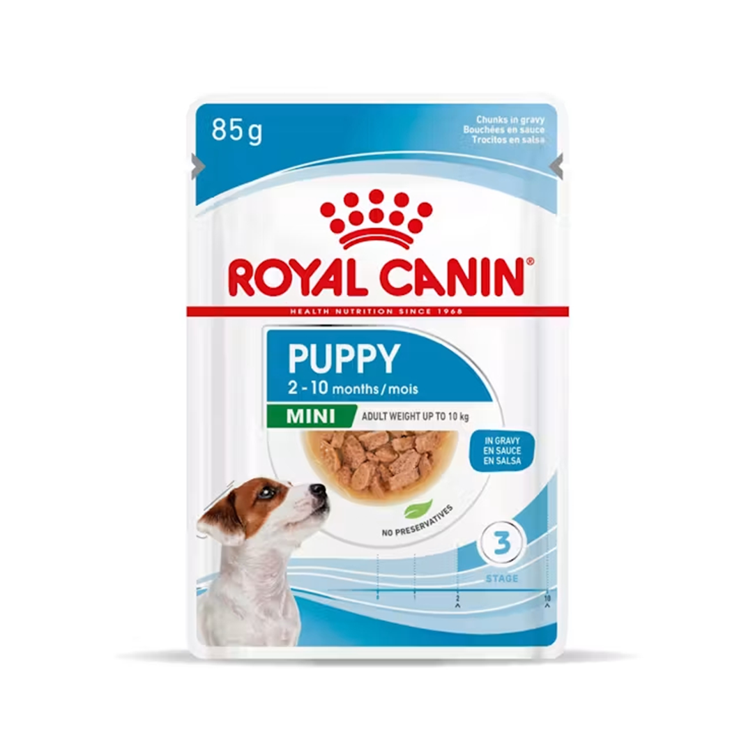 ROYAL CANIN SOBRE MINI PUPPY DOG 85GR