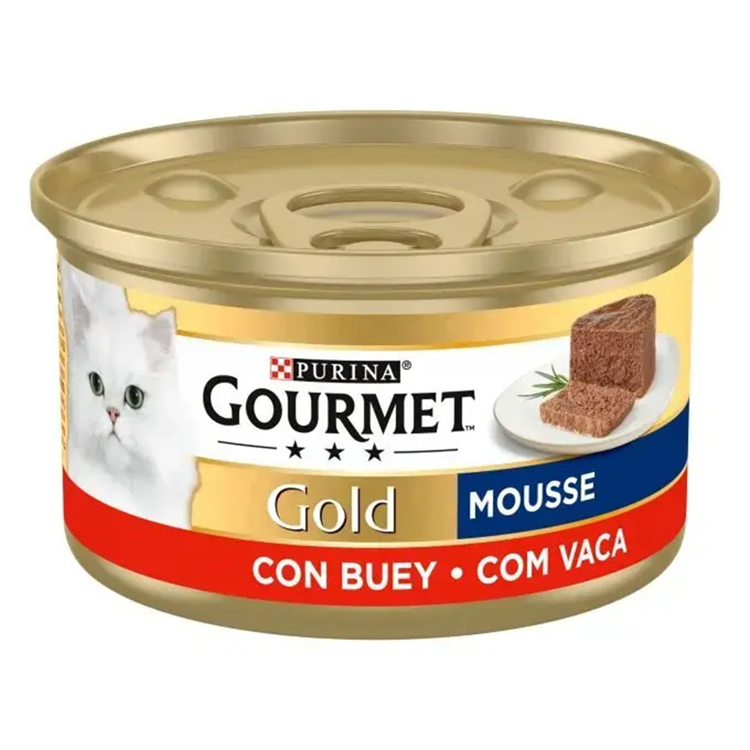 FRISKIES GATOS GOLD MOUSSE BUEY 85G
