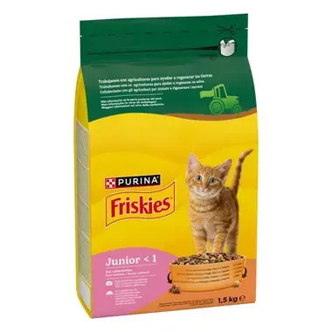 FRISKIES GATOS JUNIOR POLLO 1,5 KG