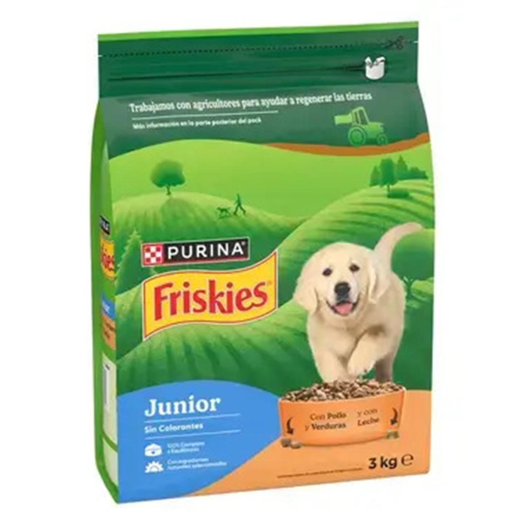 FRISKIES PERROS JUNIOR POLLO 3 KG