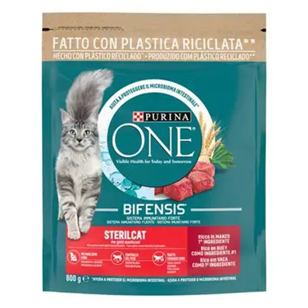 PURINA ONE GATO STERILCAT BUEY&TRIGO 1,5