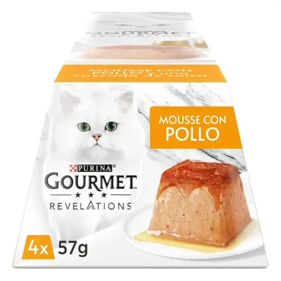 PURINA GOURMET REVELATIONS POLLO 228GR