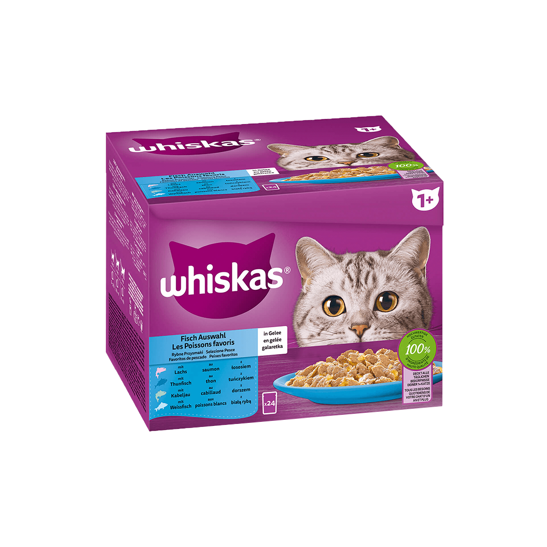WHISKAS CORE 2*24*85 MULTIPACK PESCADO