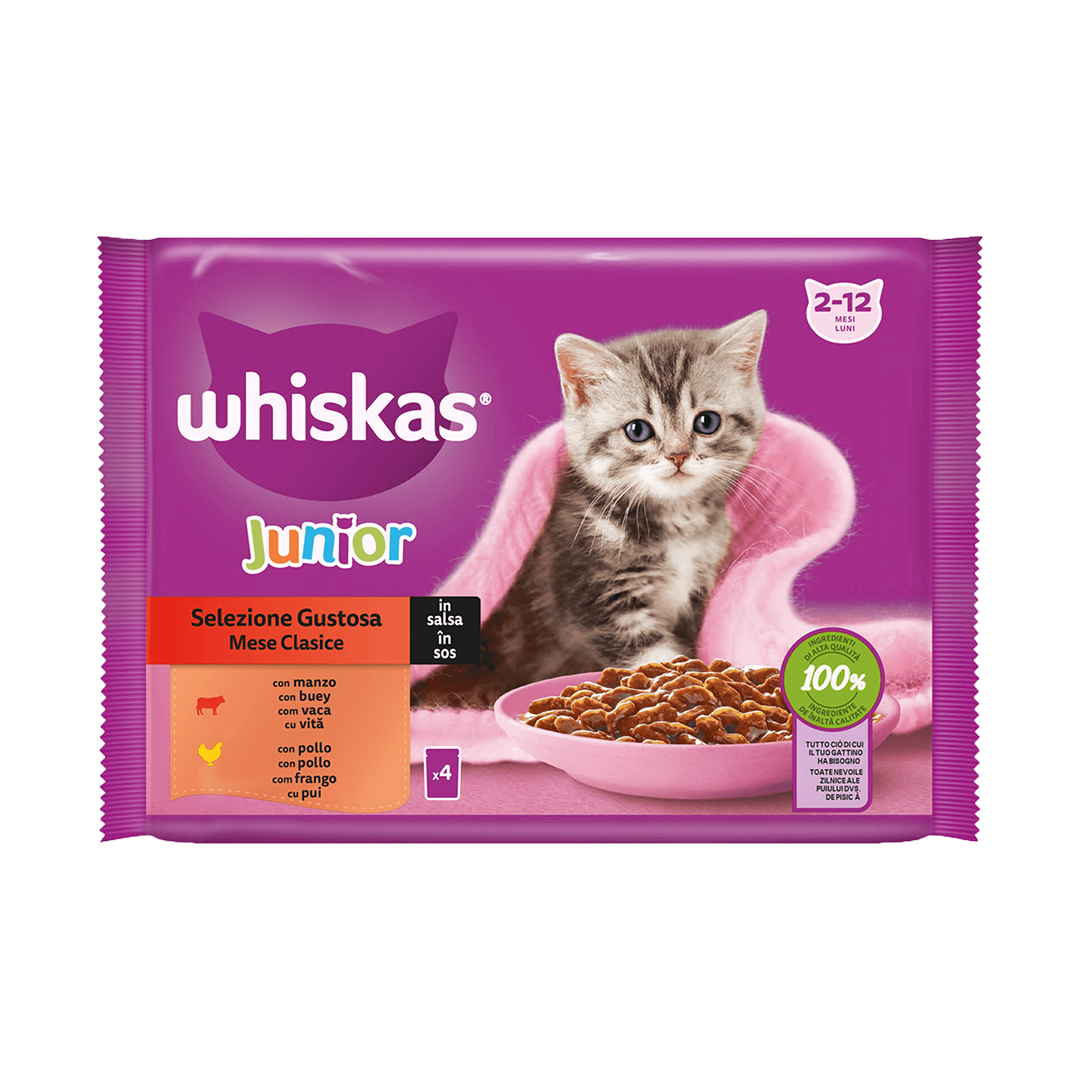 WHISKAS CORE SEL. CLASICA JUNIOR 13*4*85