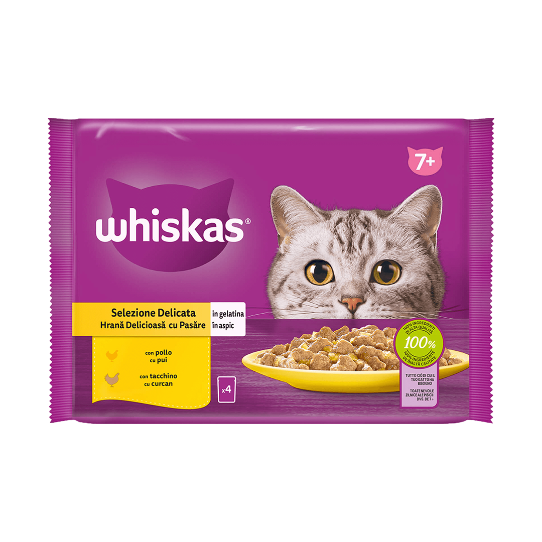 WHISKAS CORE +7 SELECCCION AVES 13*4*85