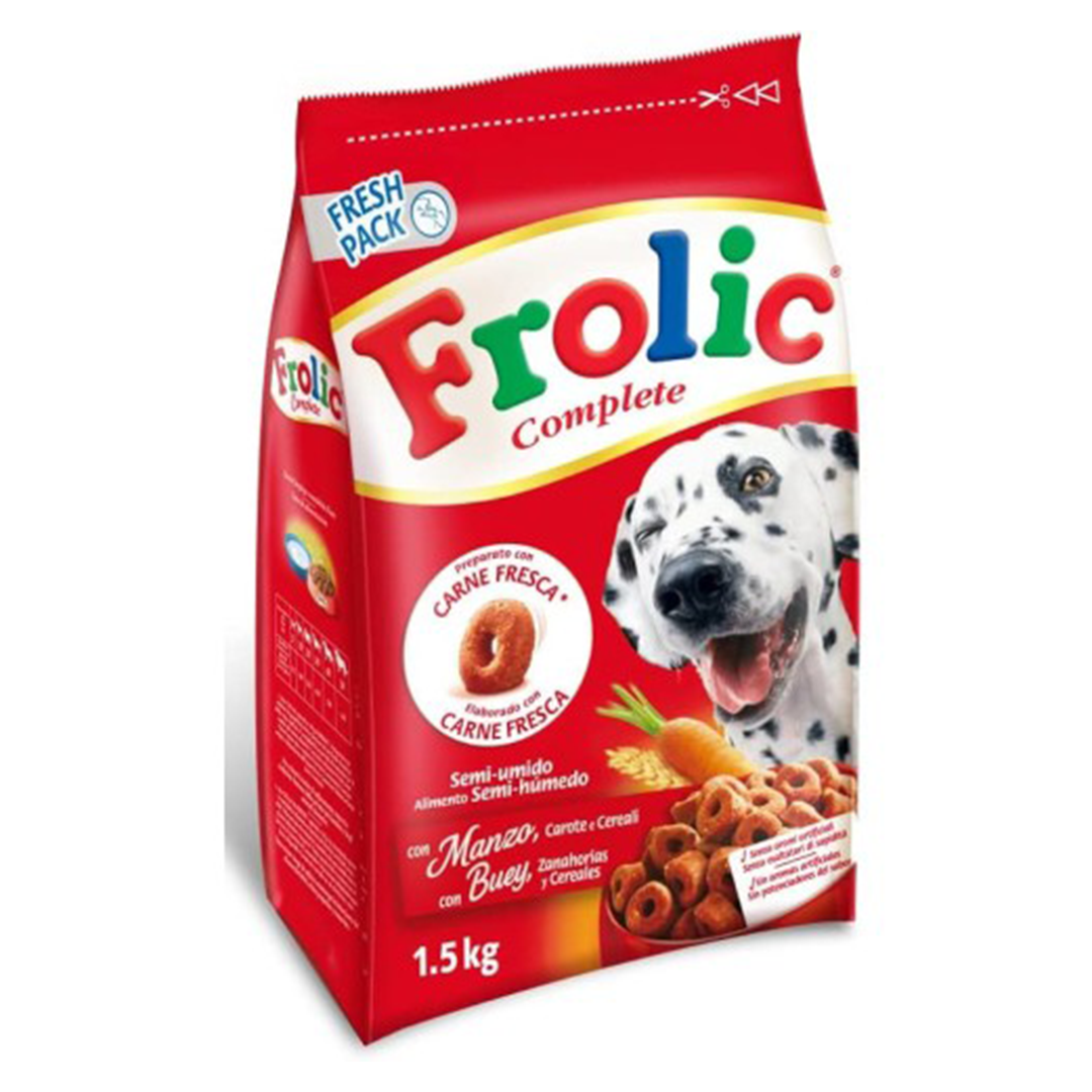 FROLIC BUEY, ZANAHORIA Y CEREALES 1,5 KG