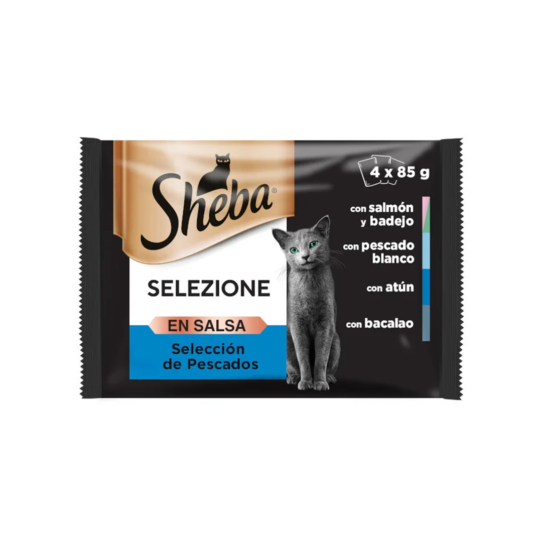 SHEBA CUISINE SELECCION DE PESCADO 4*85G