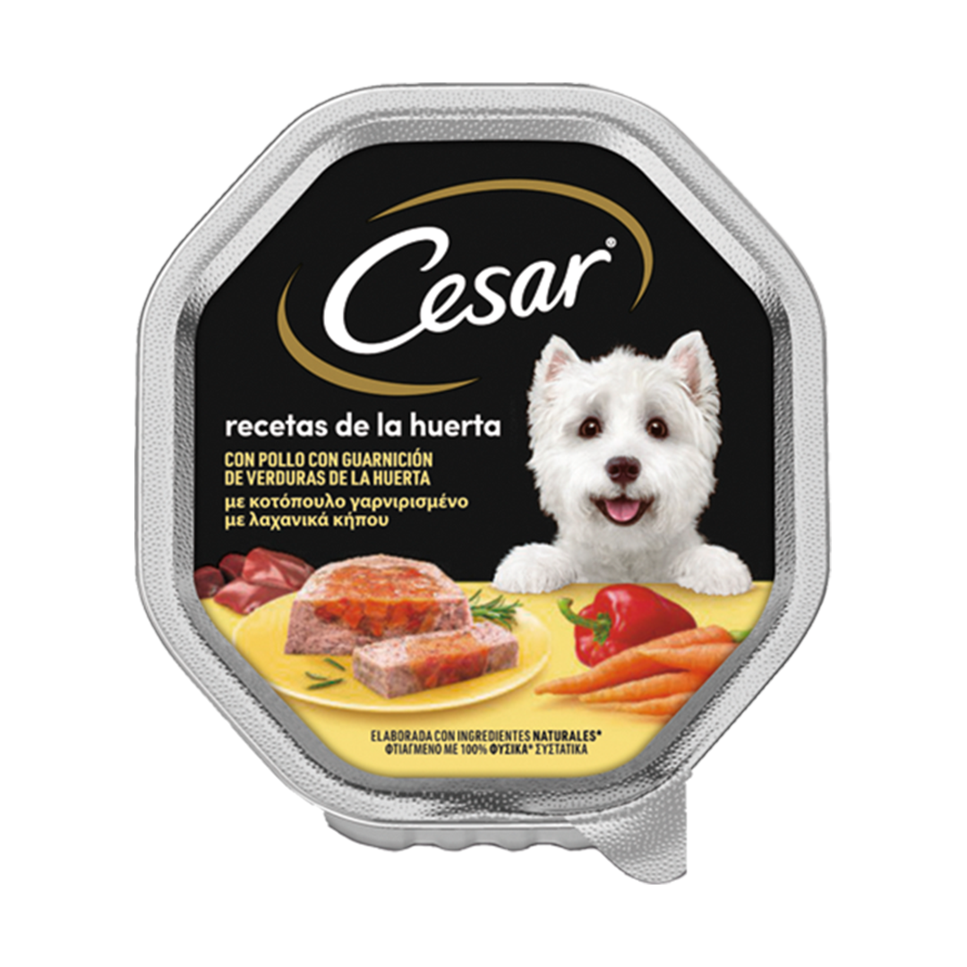 CESAR RECETA DE LA HUERTA 150 GR