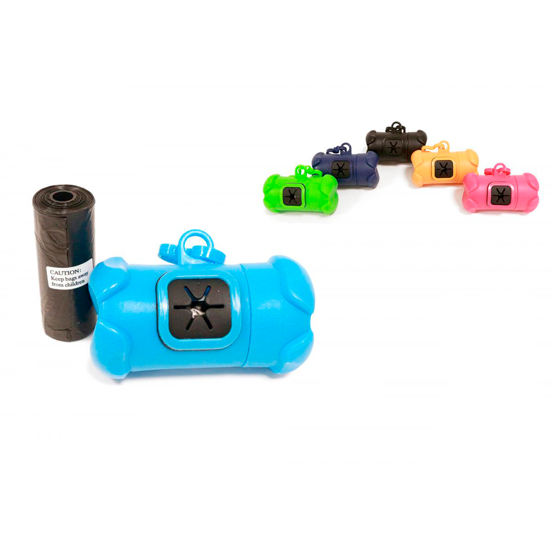 DISPENSADOR BOLSAS H.MOD HUESO CON RECAM