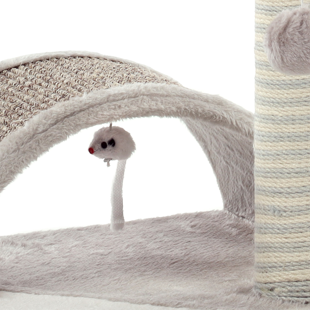 RASCADOR CHARLTON GRIS 40x41x45CM - Imagen 2