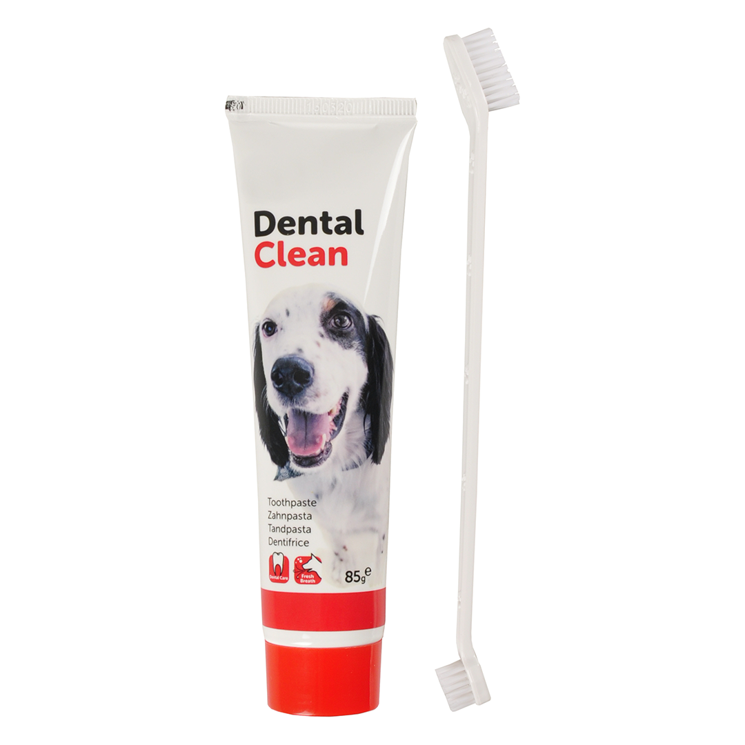 PASTA DENTAL + CEPILLO PETCARE