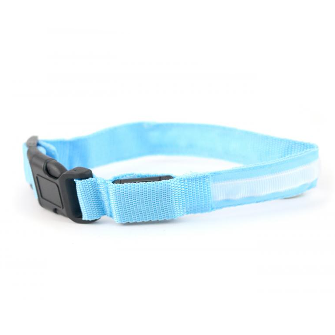 COLLAR LED PERROS CON PILA 30-42 CM