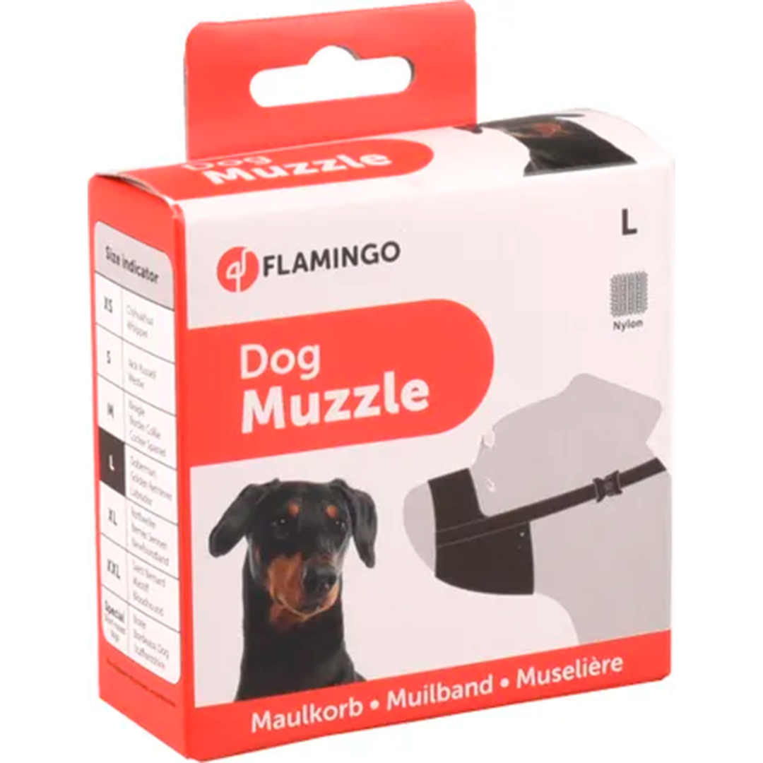 BOZAL NYLON L DOBERMAN/LABRADOR/GOLDEN9Ø