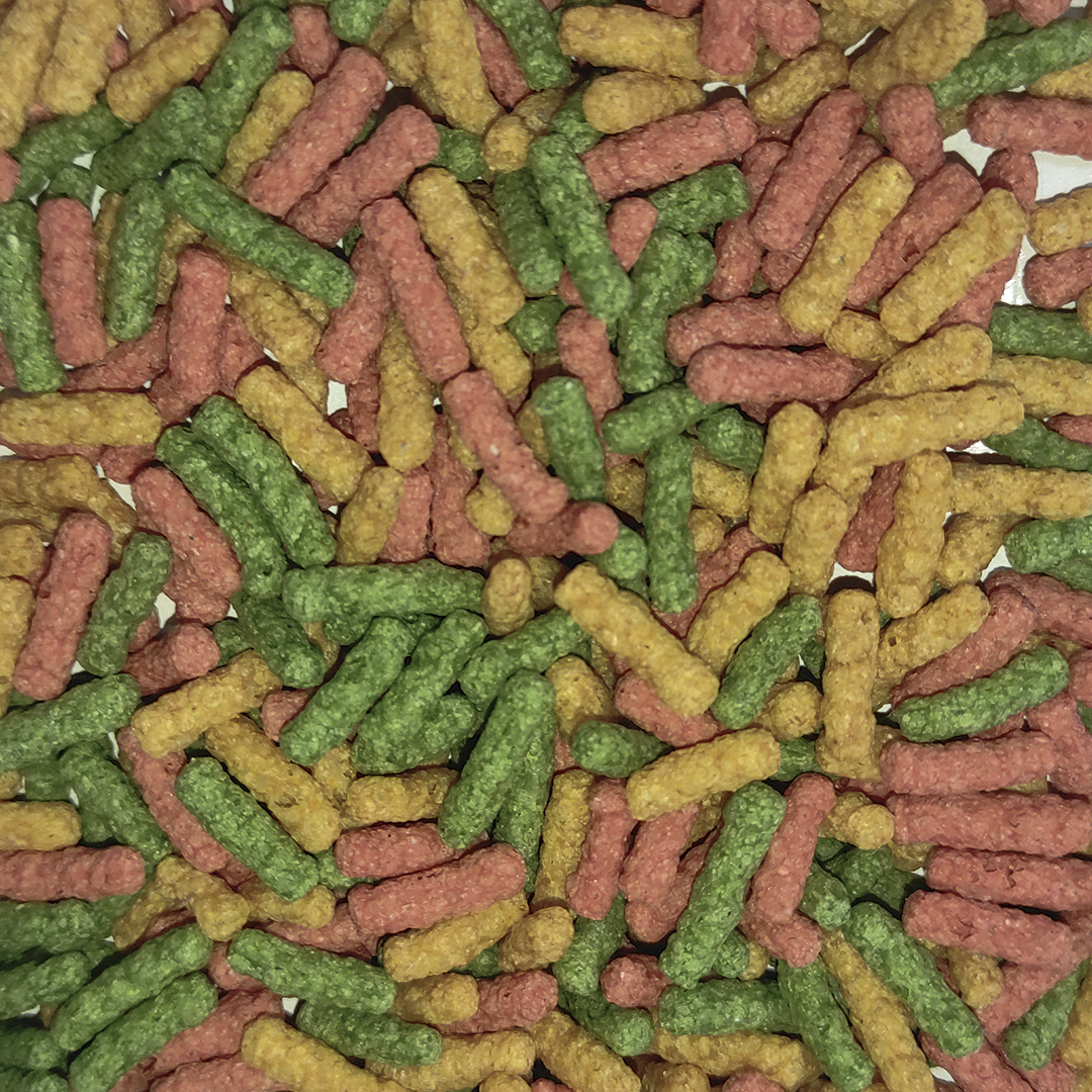 ACUALIAN GUSANITO MIX 5 KGS PECES STICK