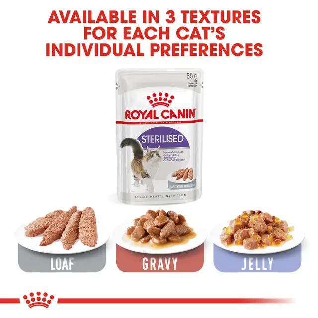 ROYAL CANIN SOBRE STERILIZED IN LOAF 85G - Imagen 6