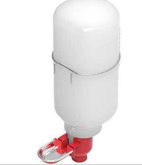 BEBEDERO CONEJOS MINI C/BOTELLA 2L