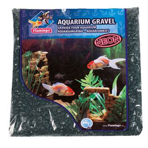 GRAVA ACUARIOS NEON NEGRA 1 KG